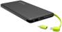 Imagem de  Carregador Power Bank 10000 mAh Com Cabo V8 Compatível com Moto M/ Maxx/ X force/ X Style/ X4/ Moto Z/ Z2/ Z3/ Nexus 6/ One/ One power/ Moto P30 