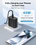 Imagem de Carregador Ryaobwu 45W Super Fast USB-C Duplo com Cabo Galaxy de 3m