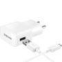 Imagem de Carregador Samsung Original Travel Adapter Turbo Micro USB V8 - Branco