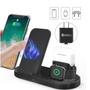 Imagem de Carregador Sem Fio 3 Em 1 Base Carregamento Indução Celular Fone SmartWatch