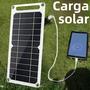 Imagem de Carregador Solar Portátil 5V/5W-10W - Carregamento Rápido para Celulares em Viagens