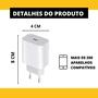 Imagem de Carregador Tipo C Compativel P/ Moto One Fusion G10 G9 G8 G7 G6 G10 G11 X5