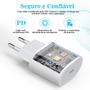 Imagem de Carregador turbo 20w usb-c + cabo usb-c x lightning inova