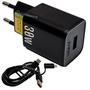 Imagem de Carregador Turbo 30W Para Galaxy S20 FE, S21, S21 FE, S21 Plus Type-C e Micro-USB LE296VPR