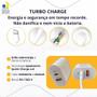 Imagem de Carregador Turbo 40W Cabo Tipo-C 2 Entradas Compativel Todos Dispositivos Iphone 15/16 IOS Android Galaxy Carregamento Ultra Rapido Tipo-C Cabo USB-C