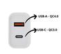 Imagem de Carregador TURBO 40W (duplo USB + USB-C TIPO-C) + CABO 3.4A TIPO-C  Inova