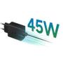 Imagem de Carregador Turbo 45W Tipo C Compativel Galaxy M32,M50,A10,A20,A31,A50,A71,S20 S21  Original-Novax