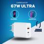 Imagem de Carregador Turbo 67W Compatível Com Galaxy A05 E A05S