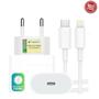 Imagem de Carregador Turbo Cabo Usb C Lightning  Fonte 20W Ultra Rapido Compatível Modelo iPhon SE 11 12 13 14 Original 