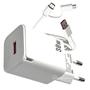 Imagem de Carregador Turbo Carregamento Rápido Para Galaxy A03S A04S 5v=3.1A 30w Type-C e Micro-USB LE296V