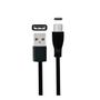 Imagem de Carregador Turbo Com Cabo 2 Entradas USB Saída Type-C  XAEA