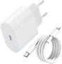 Imagem de Carregador Turbo Fonte 30w Usb-c+ Cabo Compatível com iPhone 11 12 13 14 Max X XR XS