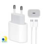 Imagem de Carregador Turbo Fonte 35W Cabo Para USBC Compatível com Iphone 15 15 Plus 15 Pro 15 max