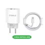 Imagem de Carregador Turbo iPhone Fonte 40w Duplo Usb-c + Cabo Lightning Compatível 11 12 13 Pro Max X XR XS