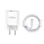 Carregador Turbo iPhone Fonte 40w Duplo Usb-c + Cabo Lightning Compatível 11 12 13 Pro Max X XR XS - agold Imagem de Carregador Turbo iPhone Fonte 40w Duplo Usb-c + Cabo Lightning Compatível 11 12 13 Pro Max X XR XS