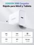 Imagem de Carregador Ugreen 30W Pd Usb Tipo C Rápido Portátil