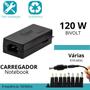 Imagem de Carregador Universal Laptop Notebook 120w Ajustável Premium