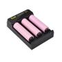 Imagem de Carregador USB Smart Fast Universal D3 p/ 3x Baterias 18650, 26500, 21700 e 14500