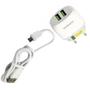 Imagem de Carregador V8 2USB Micro USB KD-556S Kaidi 2.4A 12W