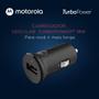 Imagem de Carregador Veicular Original Motorola Turbo Power 18w Sem Cabo Usb Preto - 