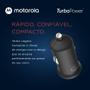 Imagem de Carregador Veicular Original Motorola Turbo Power 18w Sem Cabo Usb Preto - 