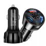 Imagem de Carregador Veicular USB Turbo 3 Portas - Carregador Para Carros Turbo - Envio Imediato
