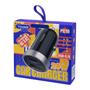 Imagem de Carregador Veicular Yookie PC10 - USB/Tipo C - com Cabo Tipo c/Tipo C - Preto