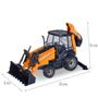 Imagem de Carreta Hi Way Plataforma Iveco Com Retroescavadeira Case - Usual Brinquedos