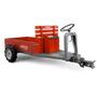 Carreta Tracionada 4x4 Com Direção Volante Para Motocultivador Husqvarna TF545DE - MAQUINAFORT Imagem de Carreta Tracionada 4x4 Com Direção Volante Para Motocultivador Husqvarna TF545DE