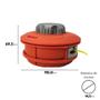 Imagem de Carretel Completo 110mm M12 X 1,50 Compatível com Roçadeira Oleo Mac 725T Ergo