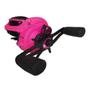 Imagem de Carretilha Bronx 11000 11Rol Drag 8kgs Rosa Maruri Esquerda