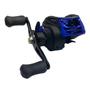 Imagem de Carretilha Carretel Pesca Artemis NX-F Blue Recolhimento 7.3:1 Drag 6kg 03 Rols Manivela Direita