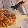 Imagem de Carretilha Cortador Pizza Kit 2 Peças Em Aço Inox Resistente Cortador de Pizza Cutter & Shovel