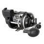 Imagem de Carretilha Okuma Classic Pro XPD Com Contador de Linha Perfil Alto Pesca Pesada Água Salgada e Doce Rio e Mar