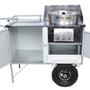 Imagem de Carrinho Algodão Doce Cefaz Branco com Toldo BL36P-T