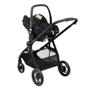 Imagem de Carrinho Anna³ cor Black com Bebê Conforto e Base Maxi Cosi