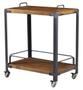 Imagem de Carrinho Bar Chicago Mad Rustic Brown Estrutura Aco 75cm - 38324