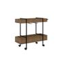 Imagem de Carrinho Bar Estilo Industrial 90x33cm Freedom Naturart