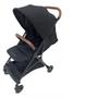 Imagem de Carrinho Bebe Premium Baby Zurich Preto/black/couro Marrom