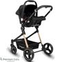 Imagem de Carrinho Bebê Travel System Aston Gold/Black - Premium Baby