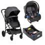 Imagem de Carrinho Bebe Travel System Convert Touring Evolution X Dark Grey e Base