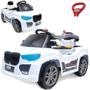 Imagem de Carrinho BM Car Branco de Passeio e Pedal Infantil 30kg Maral