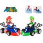 Imagem de Carrinho Boneco Action Figure Super Mario Kart Fricção