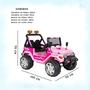 Imagem de Carrinho Brinquedo  Infantil Motorizado Elétrico Jeep