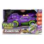 Imagem de Carrinho Brinquedo Monster Minis Cobra Roxo Com Luz E Som F0111-6 - Fun