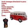 Imagem de Carrinho Carro Kombi Com Controle Remoto 2 Funções 18Cm