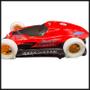 Imagem de Carrinho Carro Voador Transformes Flying Car Com Luzes Som Rotação 360 Vermelho