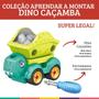 Imagem de Carrinho Coleção Aprenda a Montar Dino Caçamba DM Toys