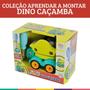Imagem de Carrinho Coleção Aprenda a Montar Dino Caçamba DM Toys