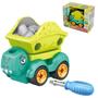 Imagem de Carrinho Coleção Aprenda a Montar Dino Caçamba DM Toys